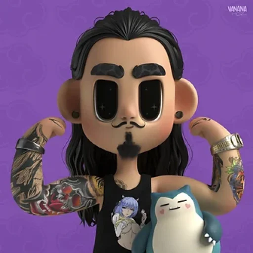 Kai Chi selfie animation